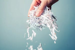 Shredded paper